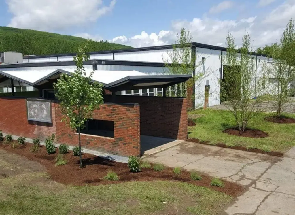 New plantings at a commercial building by Josh Field Landscaping